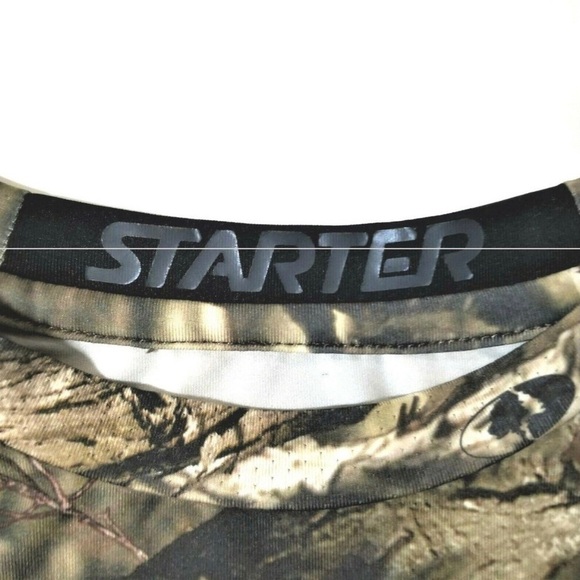 Starter Dri Star Mossy Oak Break Up Infinity Mens Camouflage Hunting Real Tree L - Picture 3 of 6